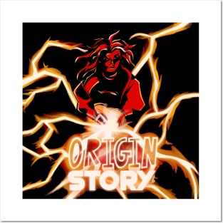 Origin Story Posters and Art